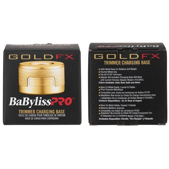 BABYLISS PRO FX787 CHARGING BASE - GOLD New - Picture 2 of 4